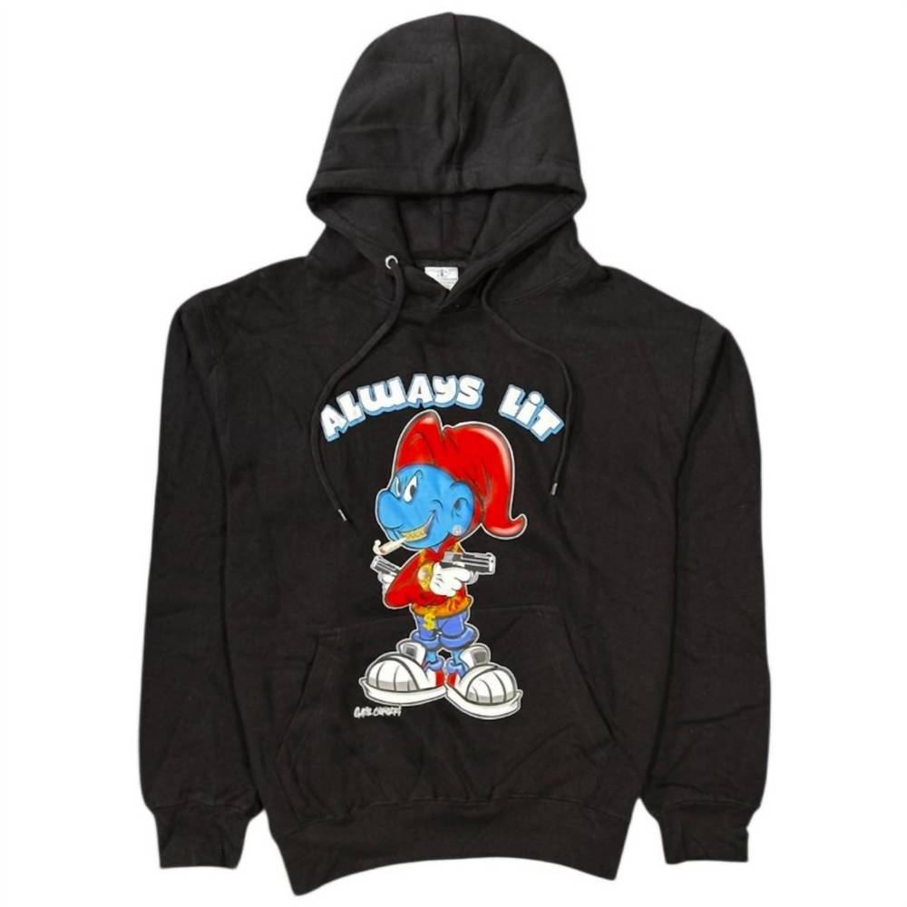 NEW GAME CHANGERS unisex always lit hoodie in black
